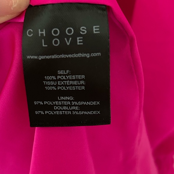 Generation Love Ruffled Chiffon Mini Dress - Picture 7 of 8